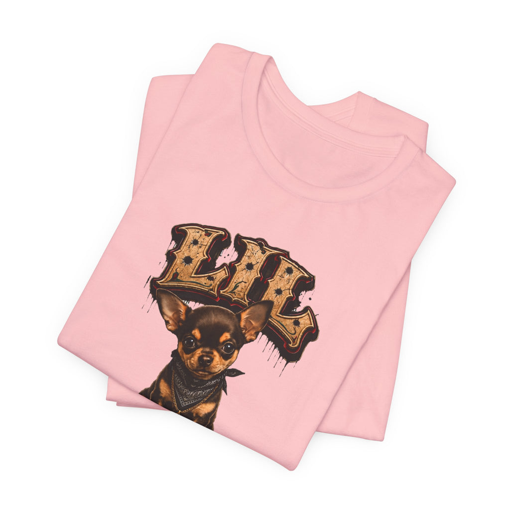 Lil Loco Chihuahua Tee — Cute Chicano-Style Dog Graphic T-Shirt