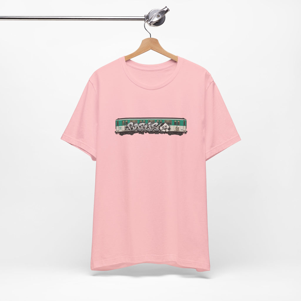 Paris Metro Train T-Shirt – Unisex Graffiti Art Tee