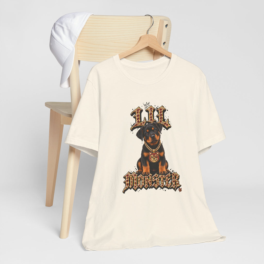 Rottweiler Puppy ‘Lil Monster’  Tee — Unisex Graphic T-Shirt