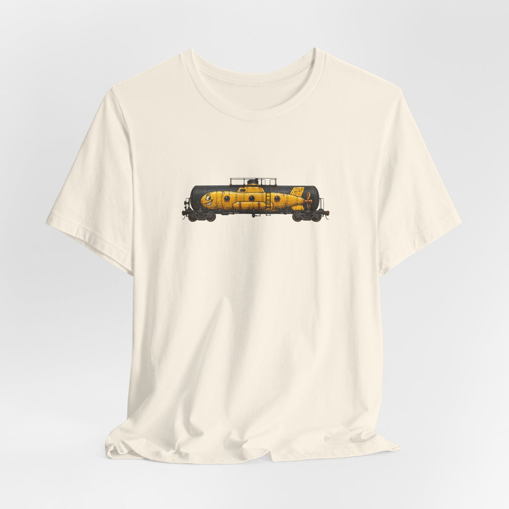 Yellow Submarine Tanker Train Tee — Unisex T-Shirt