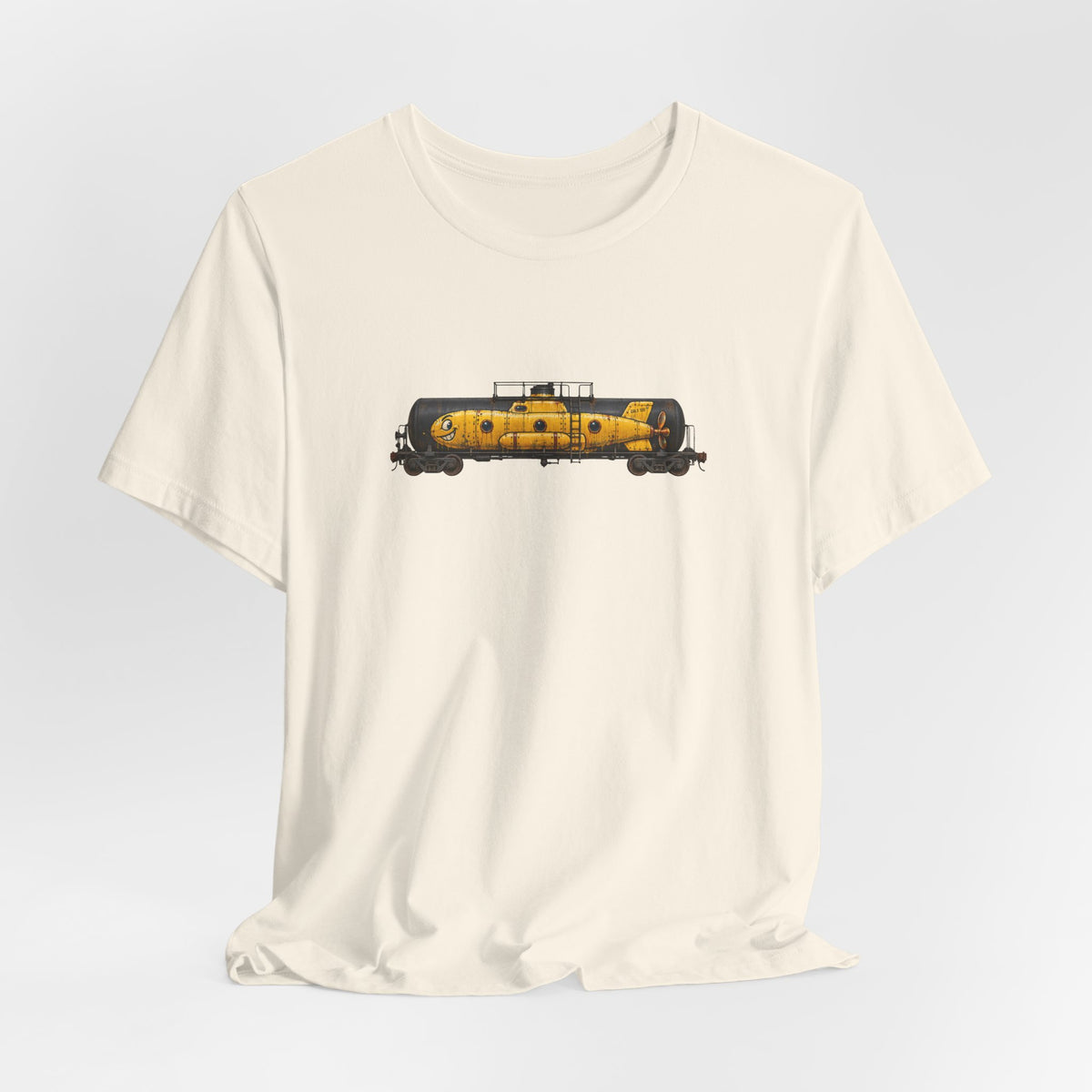 Yellow Submarine Tanker Train Tee — Unisex T-Shirt