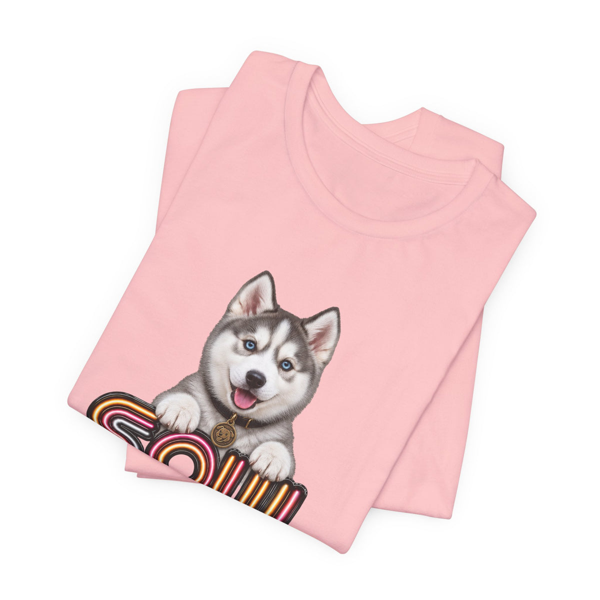 Soul Dog Husky Puppy — Unisex Graphic T-Shirt