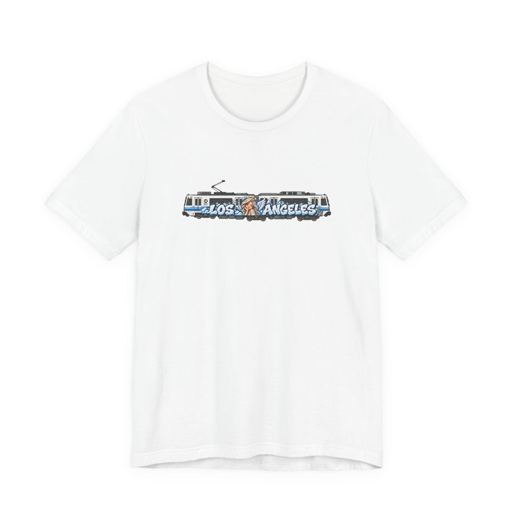 Los Angeles Metro Train Graphic Tee — Unisex Graphic T‑Shirt