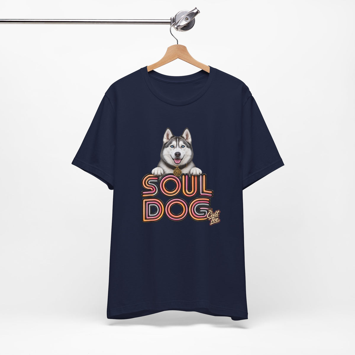 Soul Dog Husky — Unisex Graphic T‑Shirt