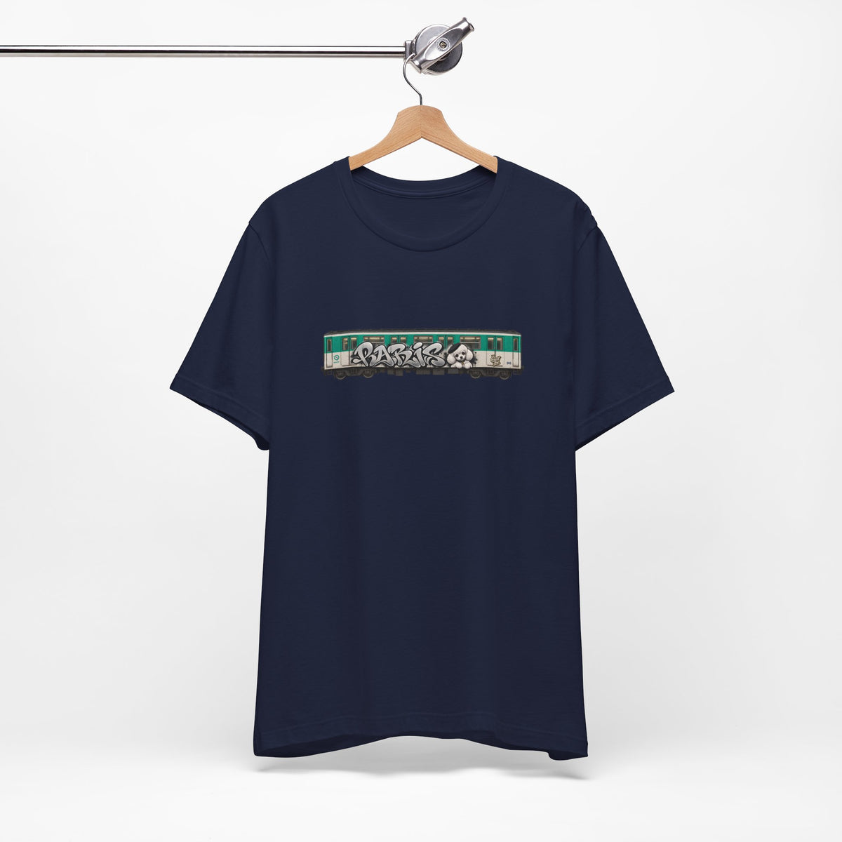 Paris Metro Train T-Shirt – Unisex Graffiti Art Tee