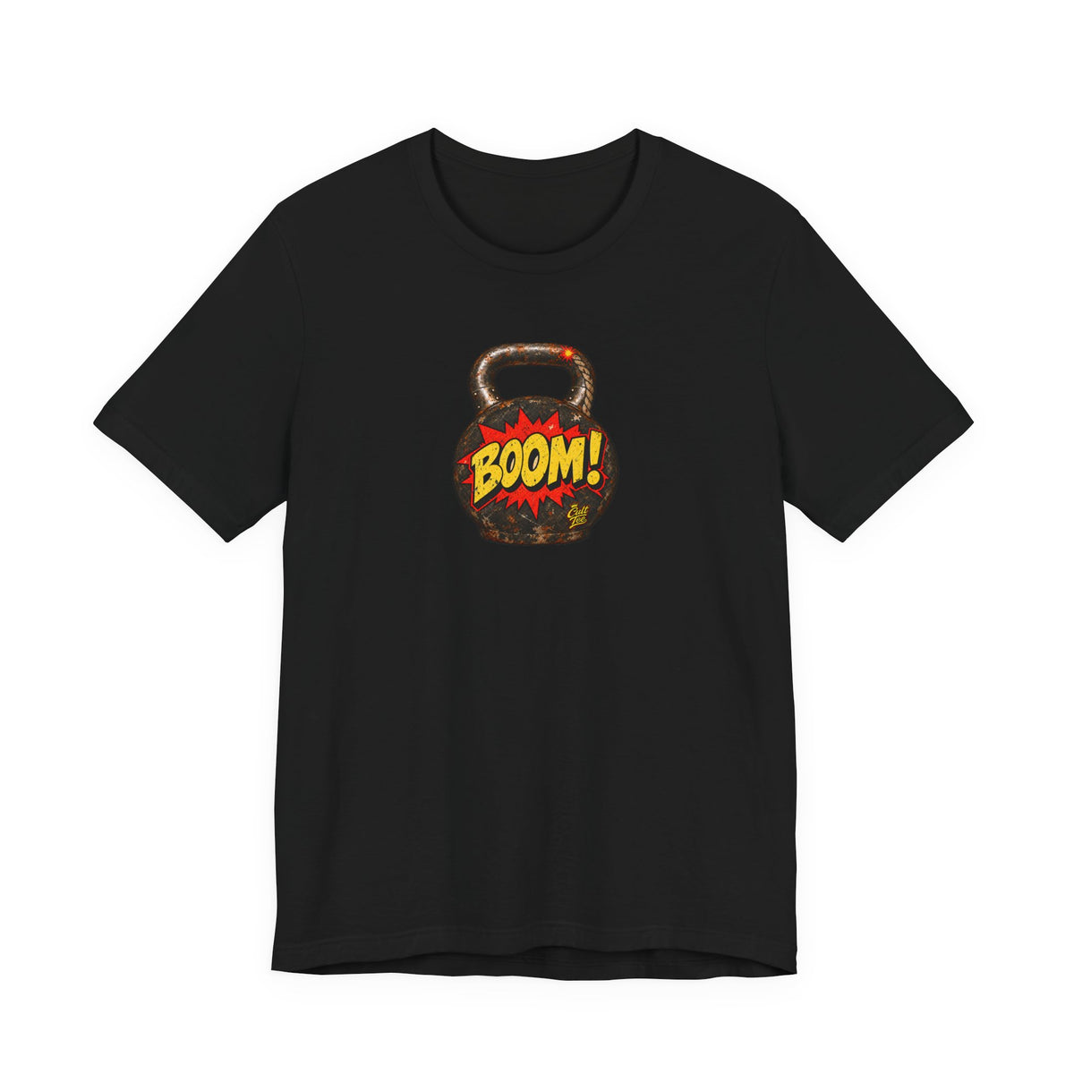 Kettlebell 'BOOM!' - Unisex Graphic T-Shirt