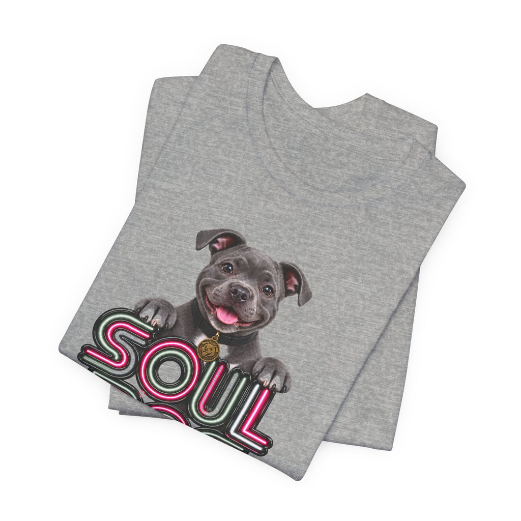 Soul Dog Staffordshire Bull Terrier Puppy - Unisex Graphic T-Shirt