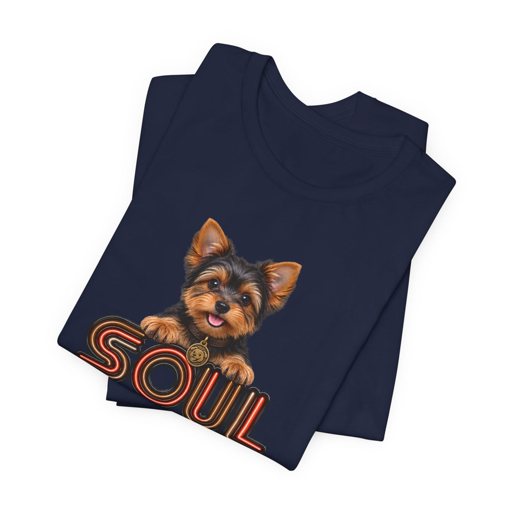 Soul Yorkshire Terrier (Yorkie) Puppy — Unisex Graphic T-Shirt