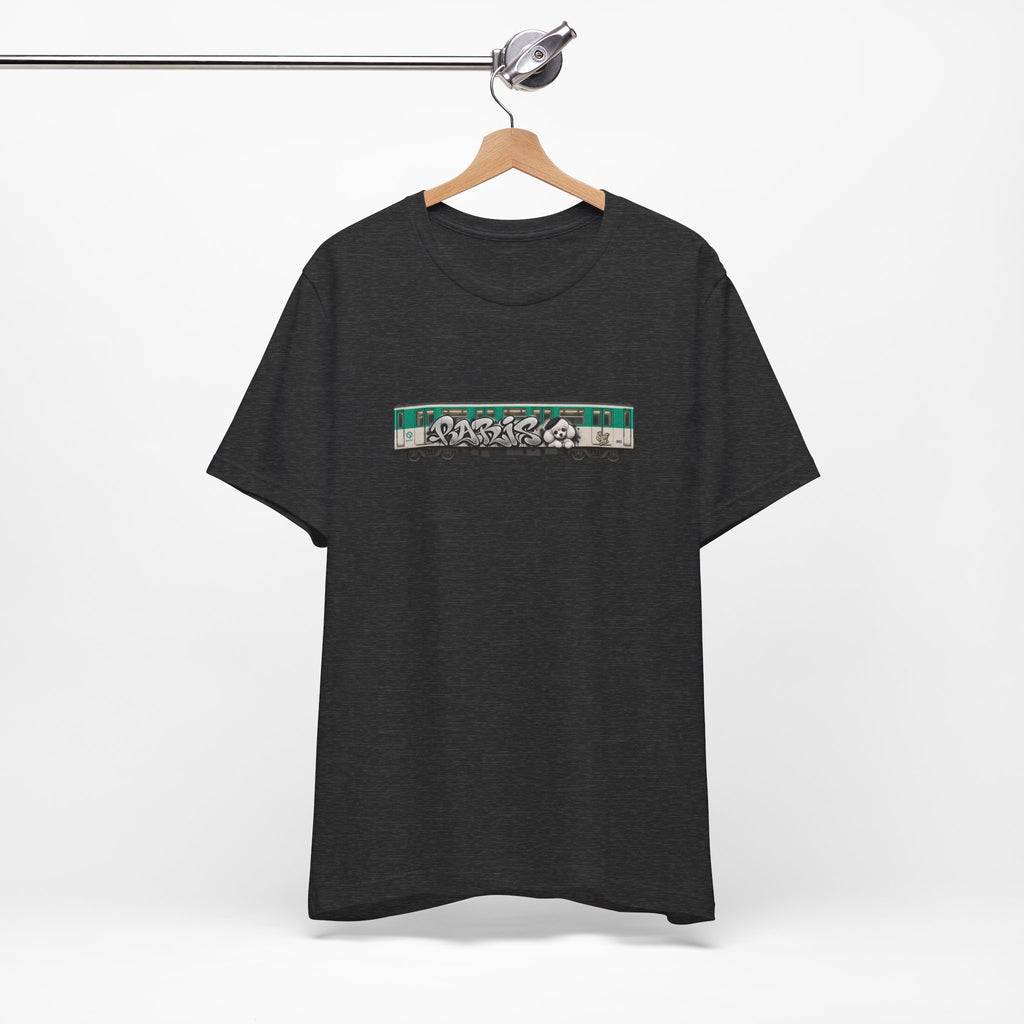 Paris Metro Train T-Shirt – Unisex Graffiti Art Tee
