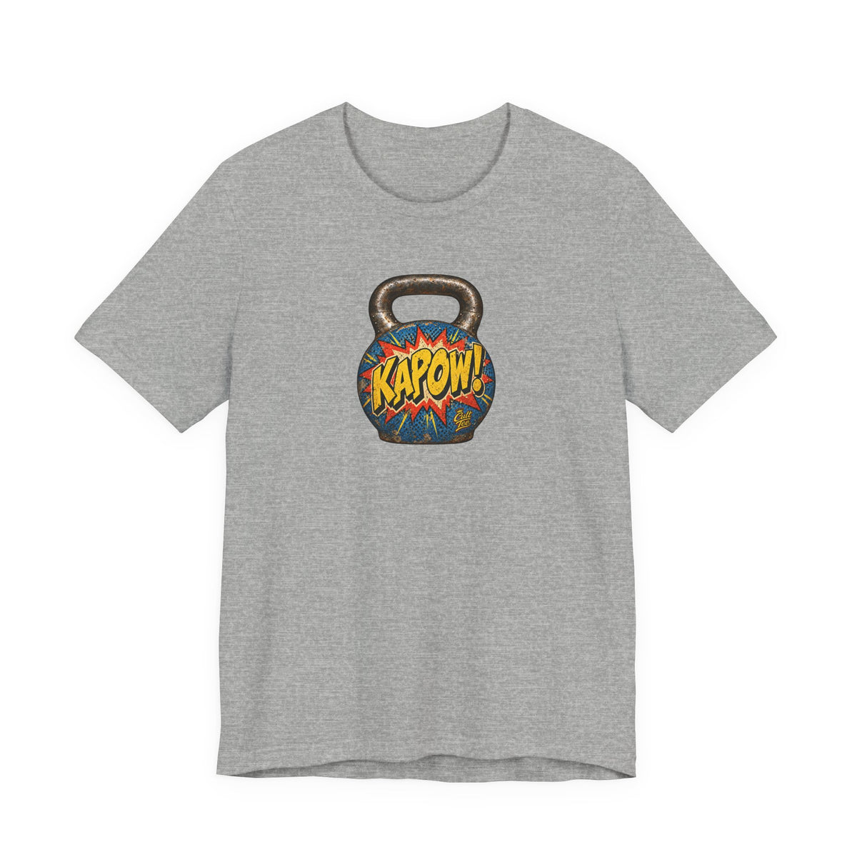 Kettlebell 'KAPOW!' T‑Shirt - Unisex Graphic Tee