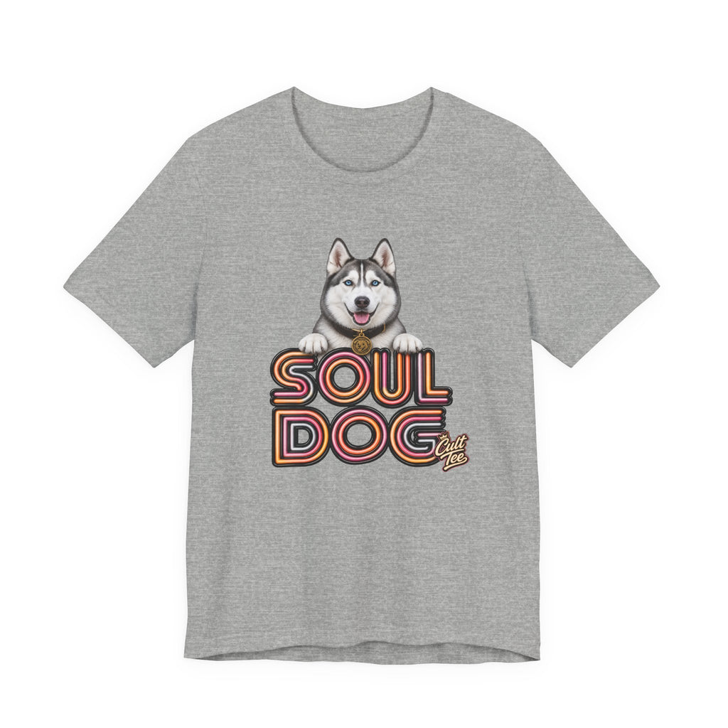 Soul Dog Husky — Unisex Graphic T‑Shirt