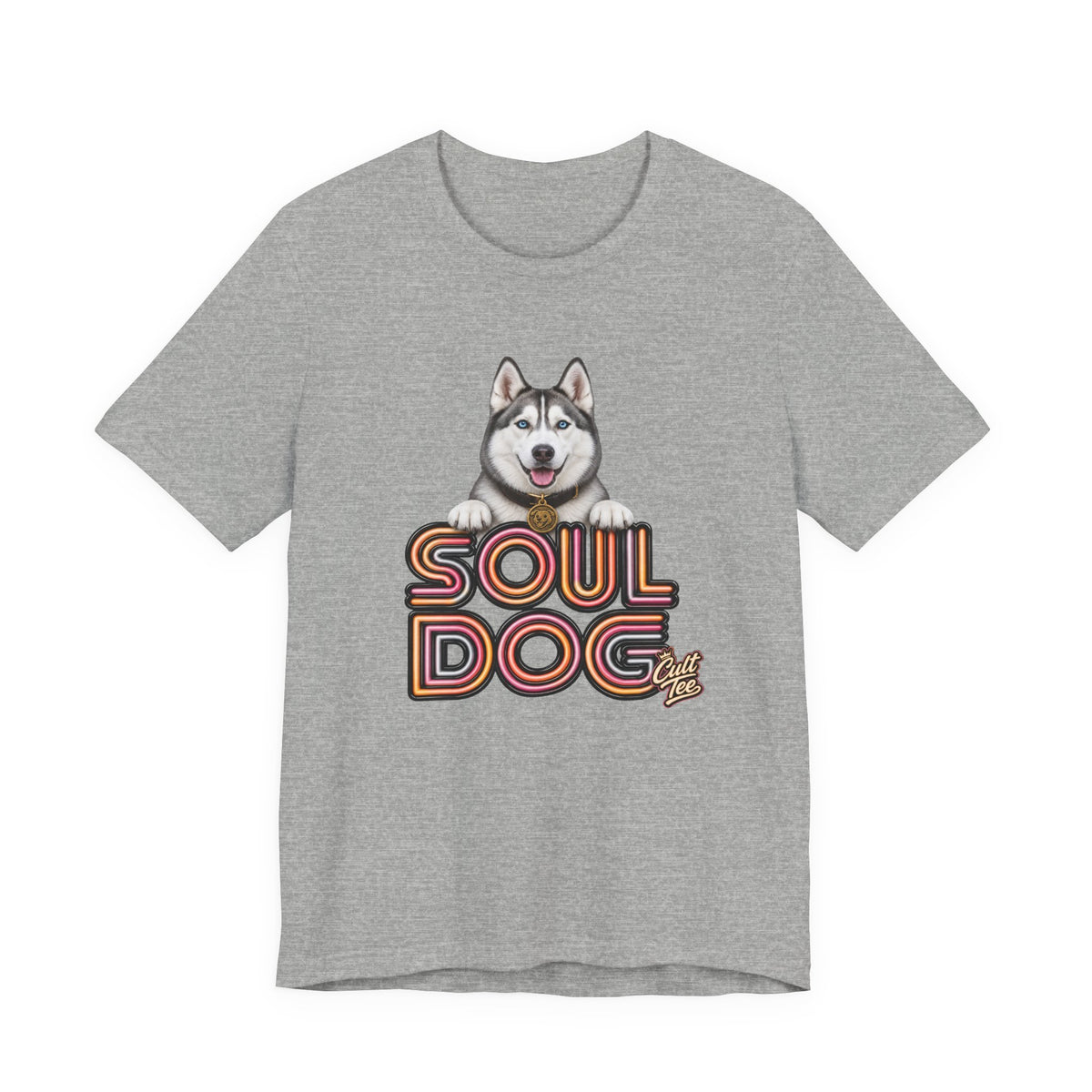 Soul Dog Husky — Unisex Graphic T‑Shirt