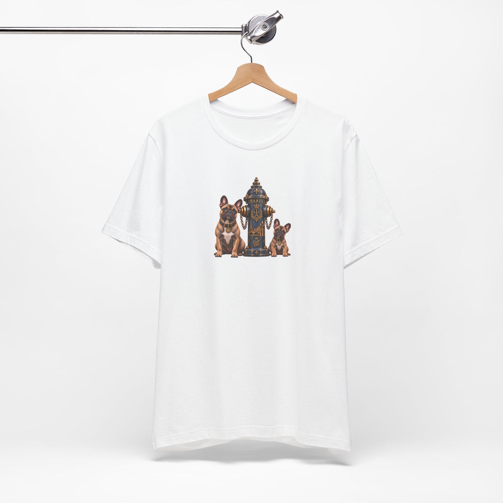 Paris Fire Hydrant —  French Bulldog Unisex T-Shirt
