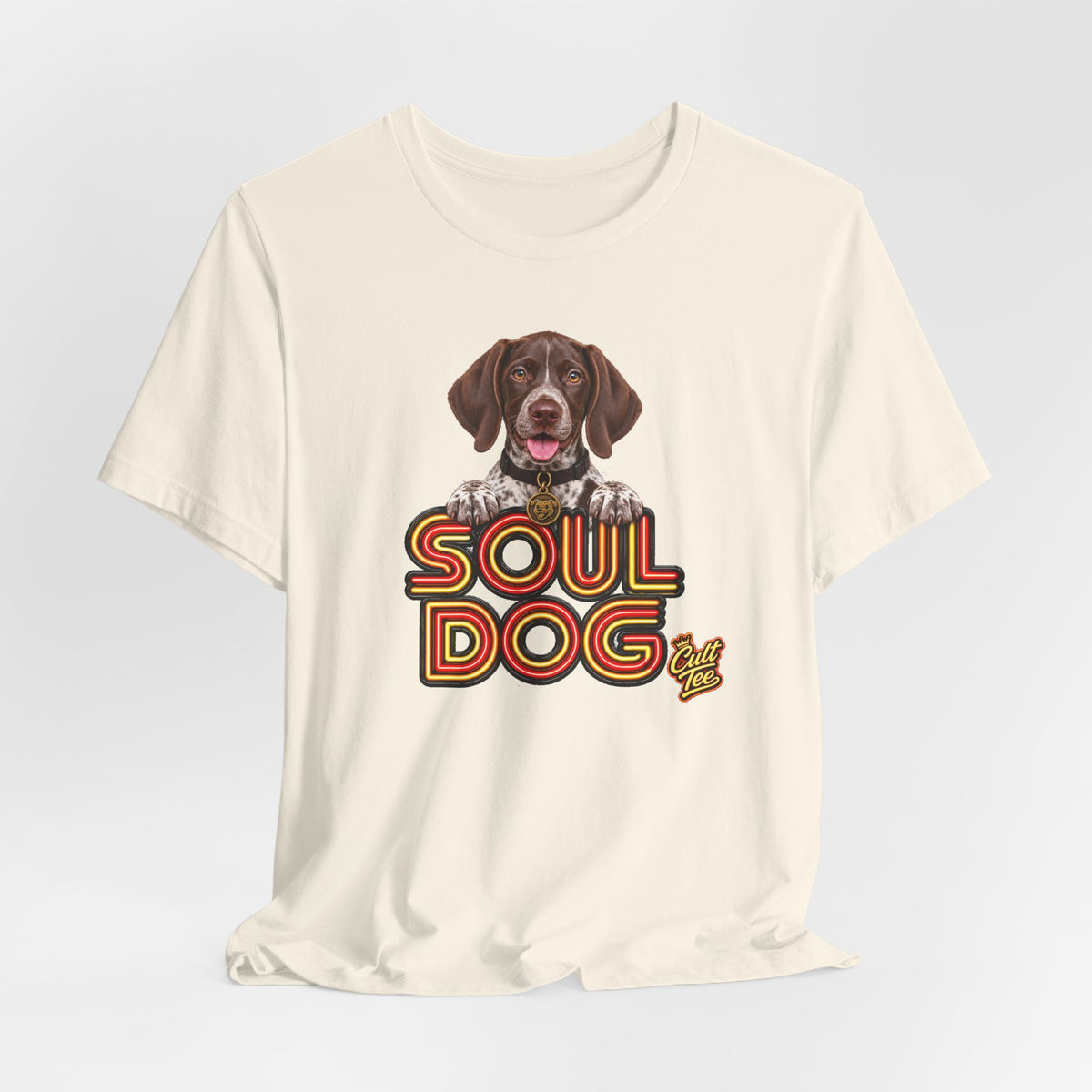 Soul Dog German Shorthaired Pointer Puppy — Unisex Graphic Dog Lover T-Shirt