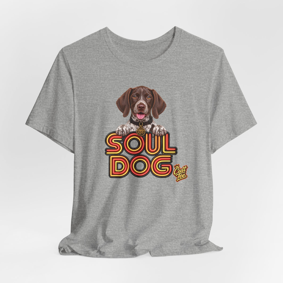Soul Dog German Shorthaired Pointer Puppy — Unisex Graphic Dog Lover T-Shirt