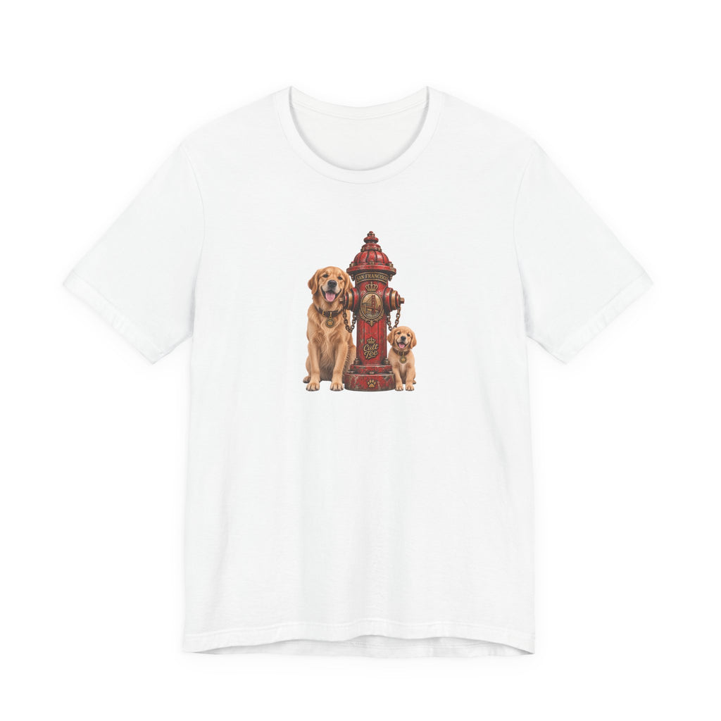 San Francisco Fire Hydrant - Golden Retriever Unisex T-Shirt