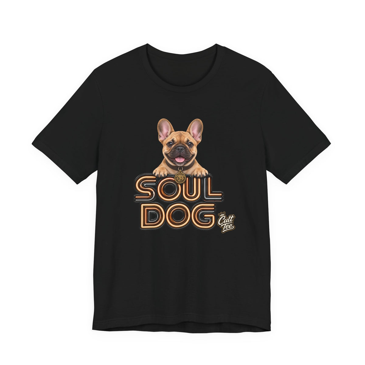 Soul Dog French Bulldog Puppy — Unisex T-Shirt