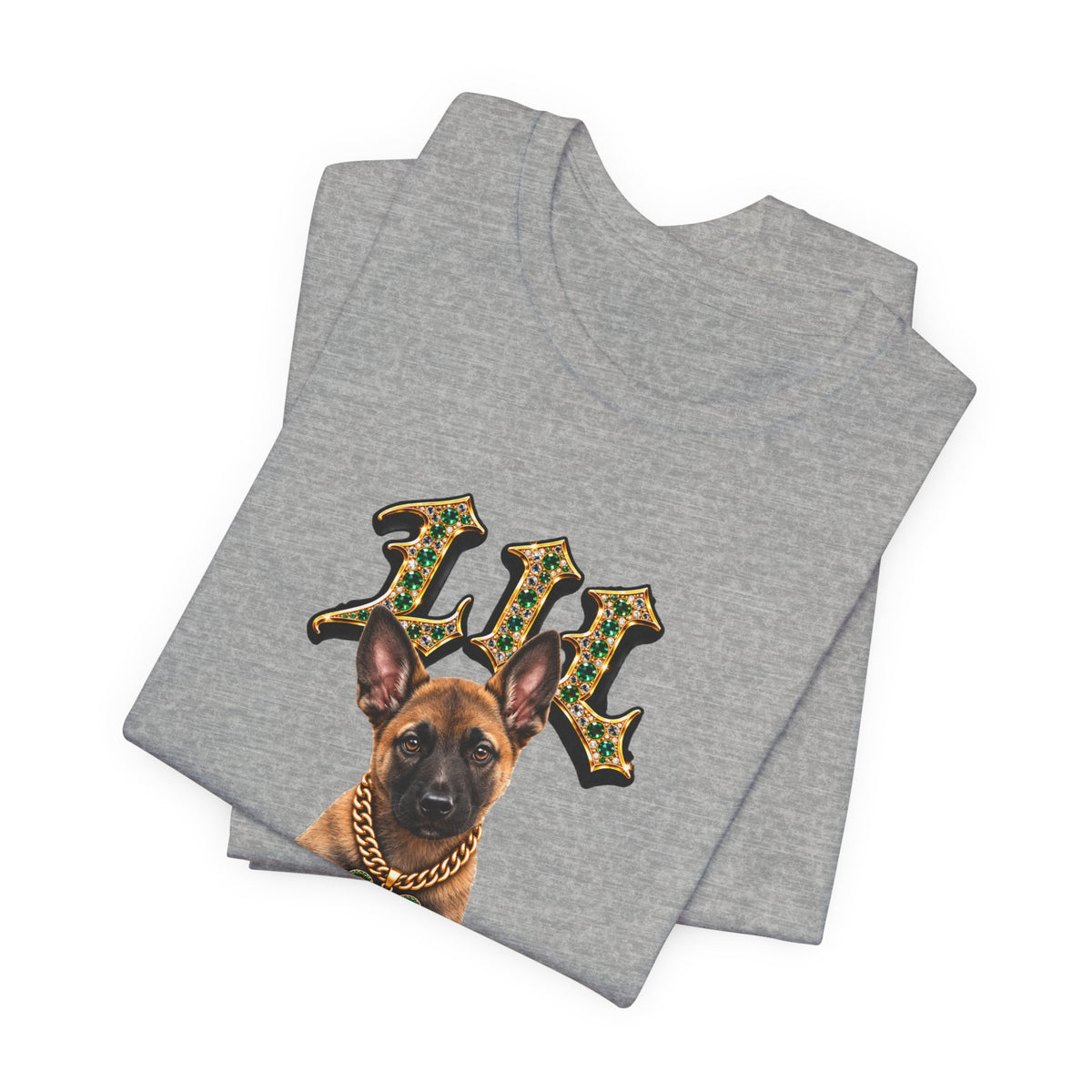 Malinois Puppy 'Lil Monster' T-Shirt — Unisex Graphic T-Shirt