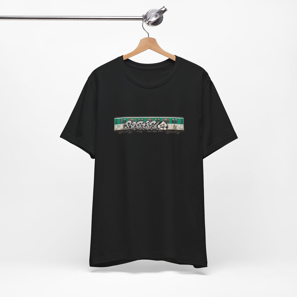 Paris Metro Train T-Shirt – Unisex Graffiti Art Tee