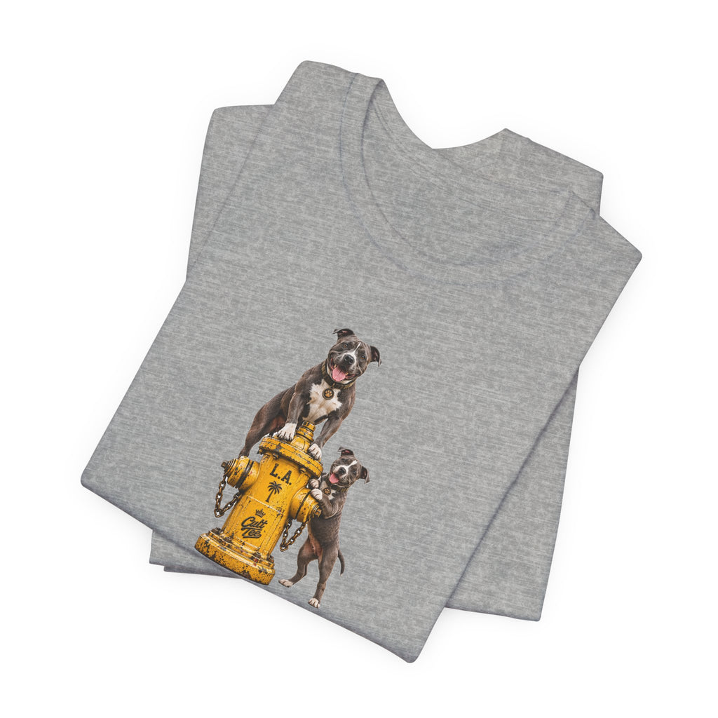 LA Fire Hydrant T-Shirt — Amstaff Unisex T-Shirt