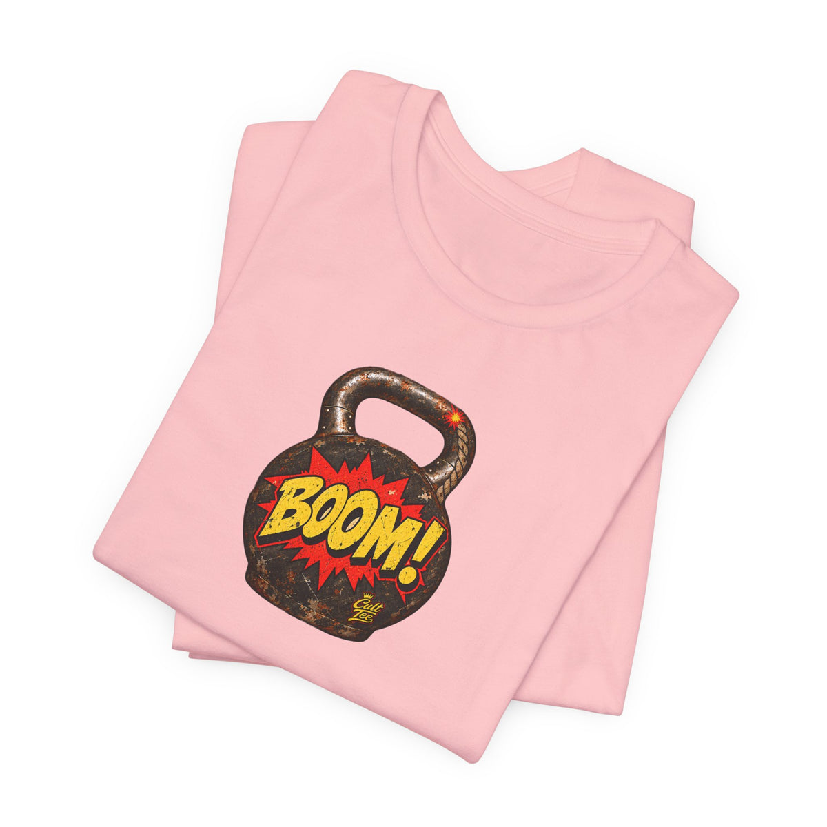 Kettlebell 'BOOM!' - Unisex Graphic T-Shirt