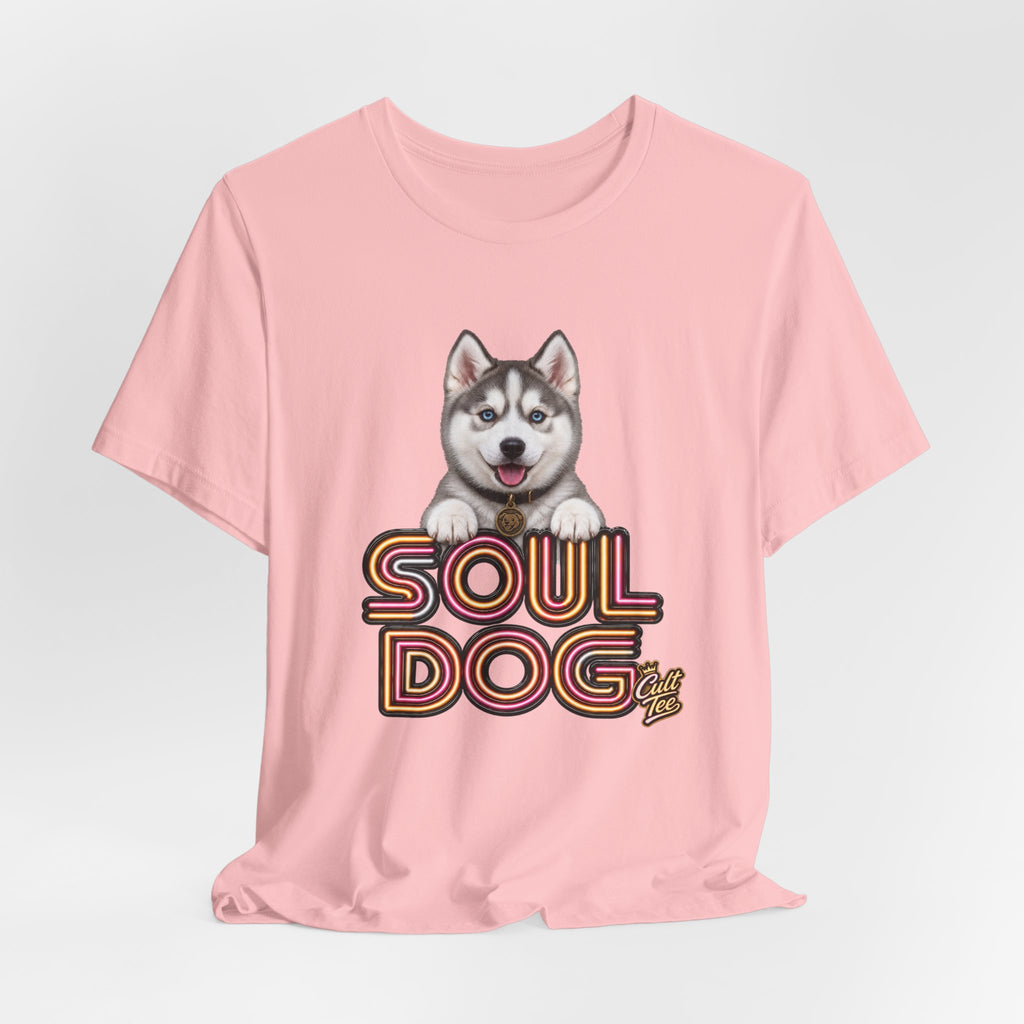 Soul Dog Husky Puppy — Unisex Graphic T-Shirt