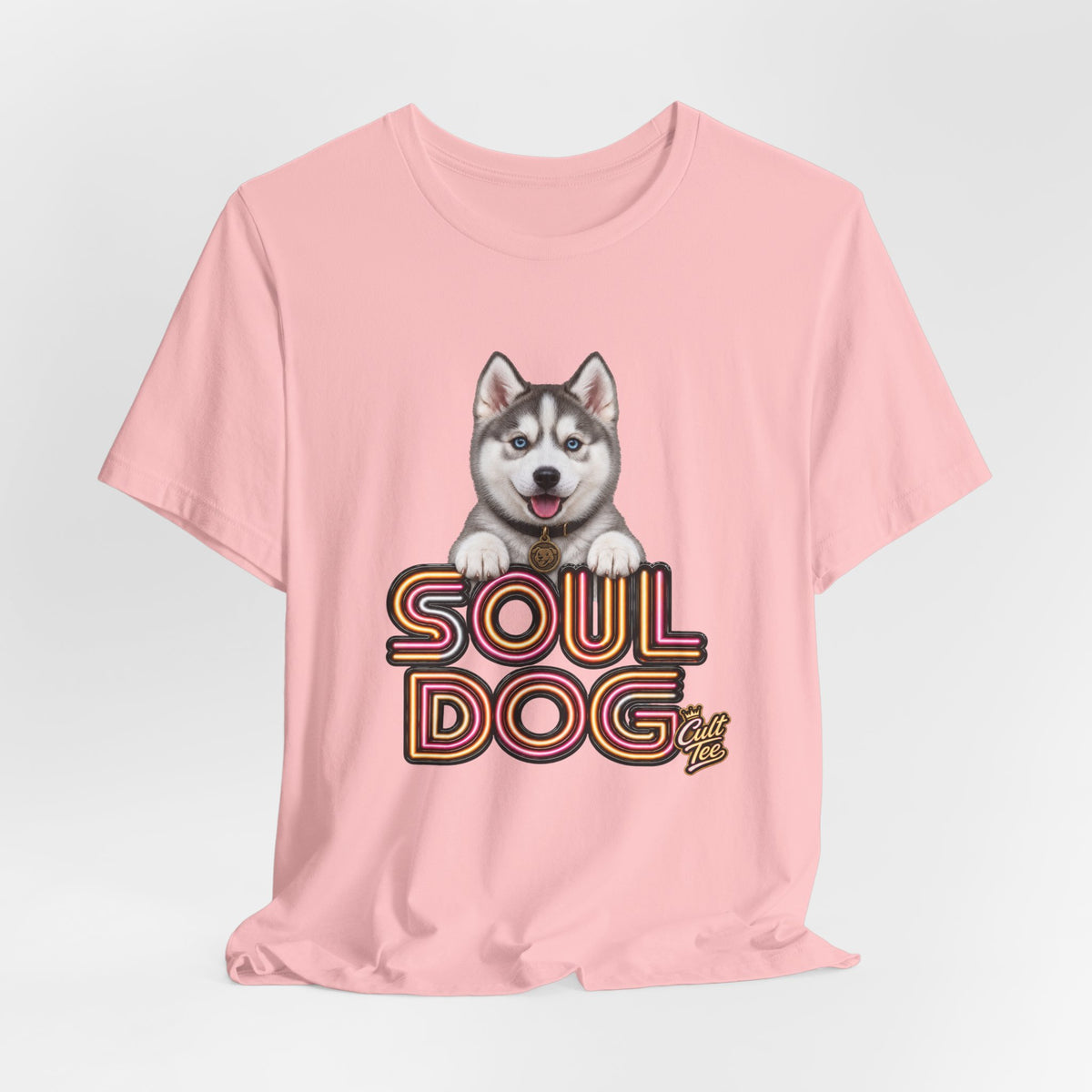 Soul Dog Husky Puppy — Unisex Graphic T-Shirt