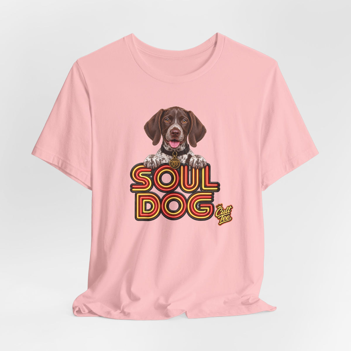 Soul Dog German Shorthaired Pointer Puppy — Unisex Graphic Dog Lover T-Shirt