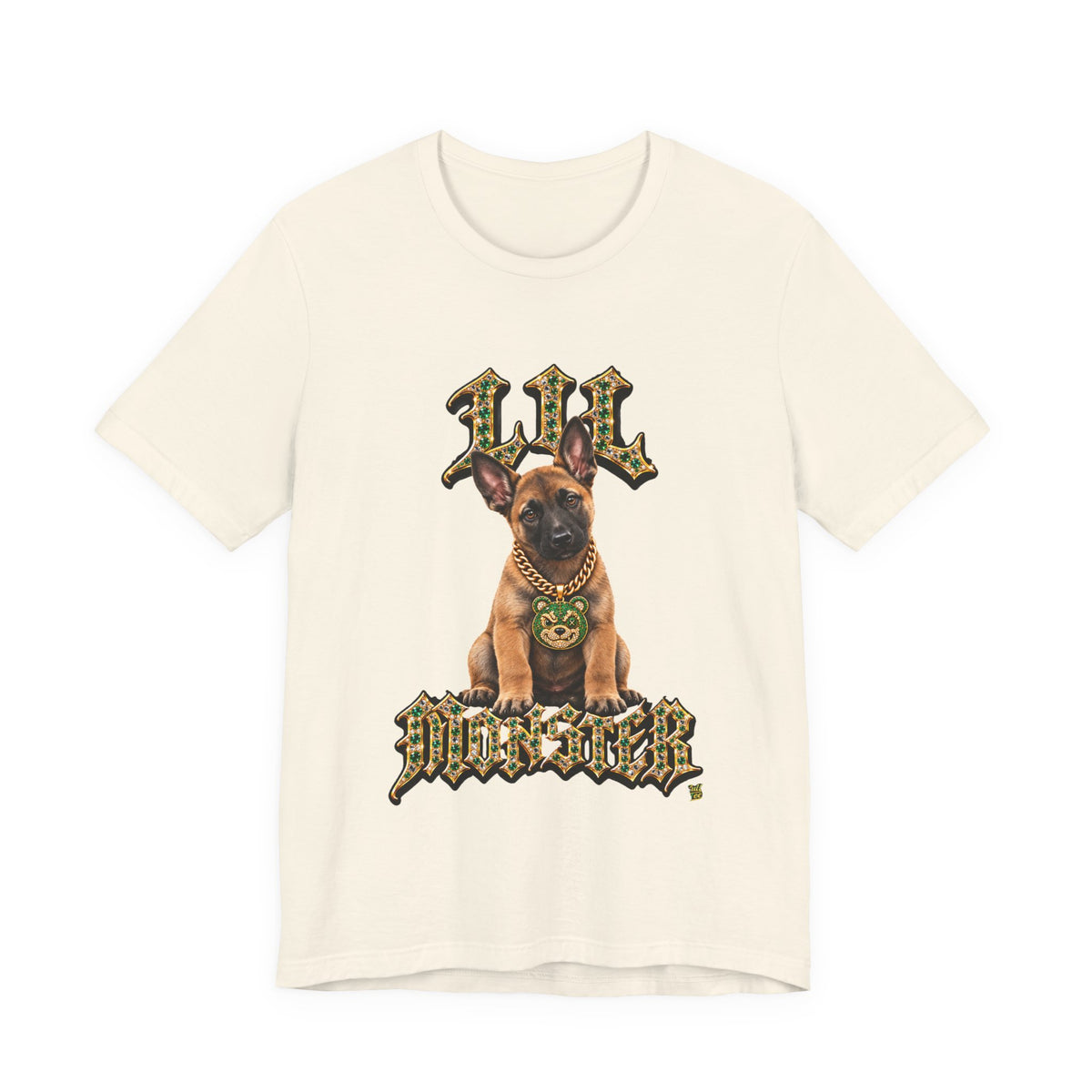 Malinois Puppy 'Lil Monster' T-Shirt — Unisex Graphic T-Shirt
