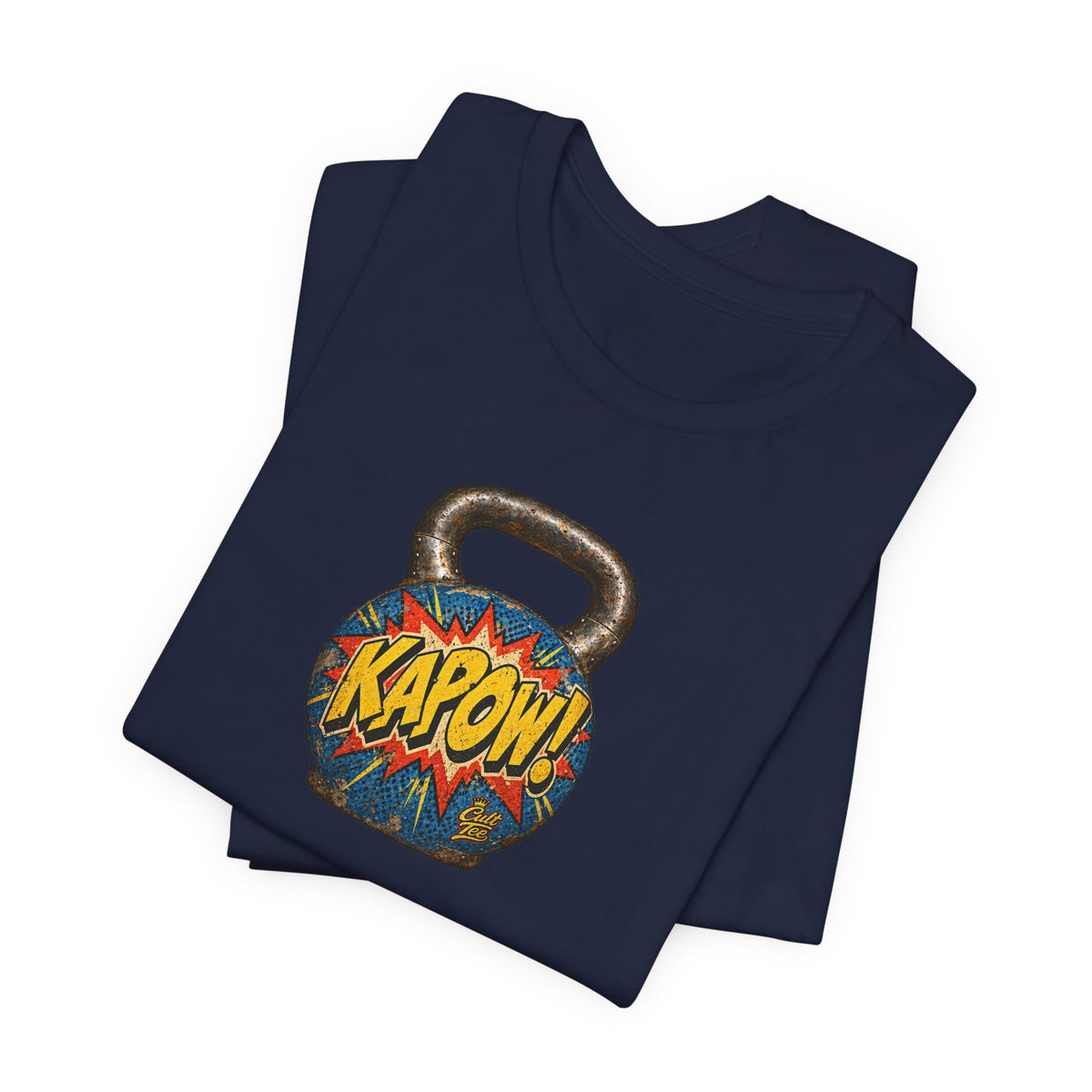 Kettlebell 'KAPOW!' T‑Shirt - Unisex Graphic Tee