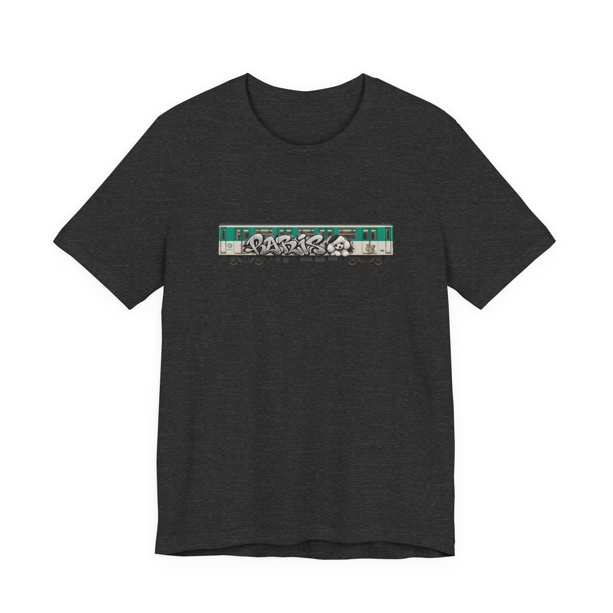 Paris Metro Train T-Shirt – Unisex Graffiti Art Tee