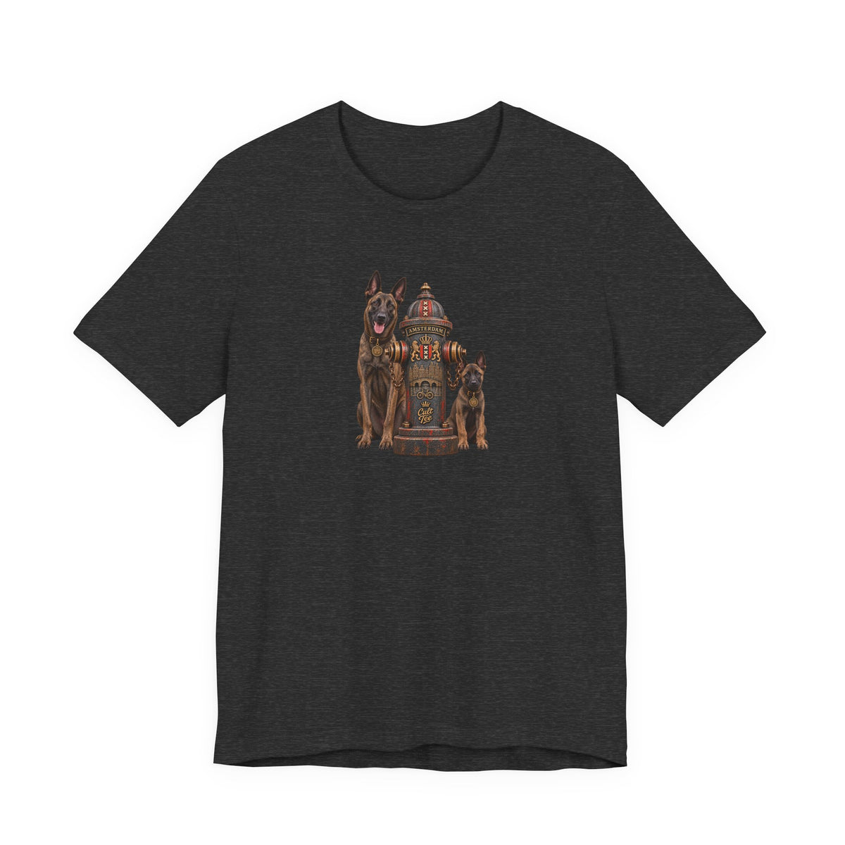 Amsterdam Fire Hydrant - Dutch Shepherd Unisex T-Shirt