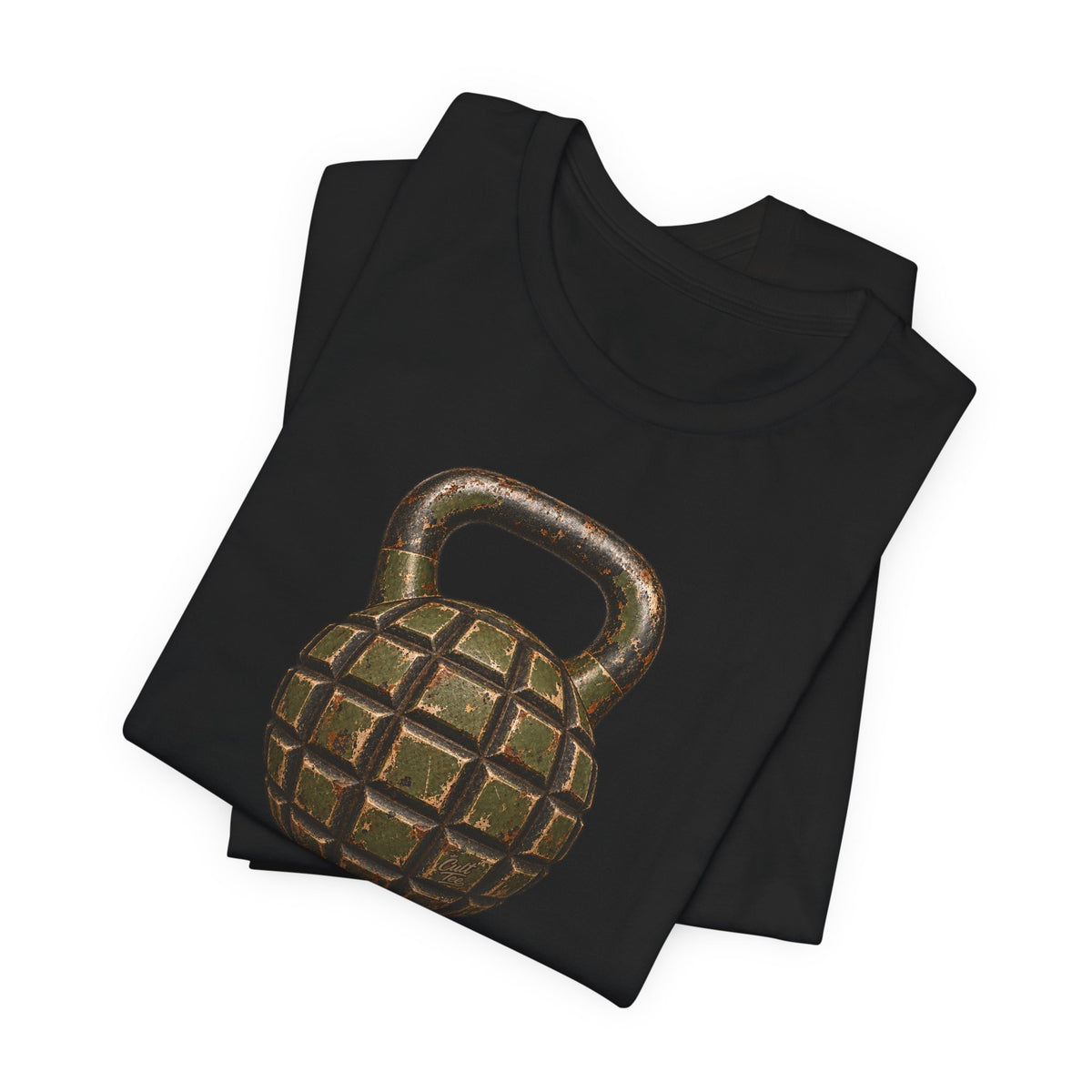 Kettlebell Grenade Graphic T-Shirt – Unisex T-Shirt