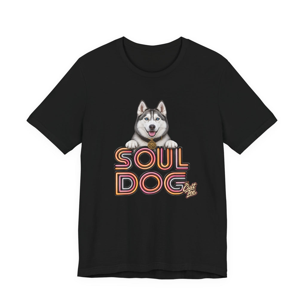 Soul Dog Husky — Unisex Graphic T‑Shirt