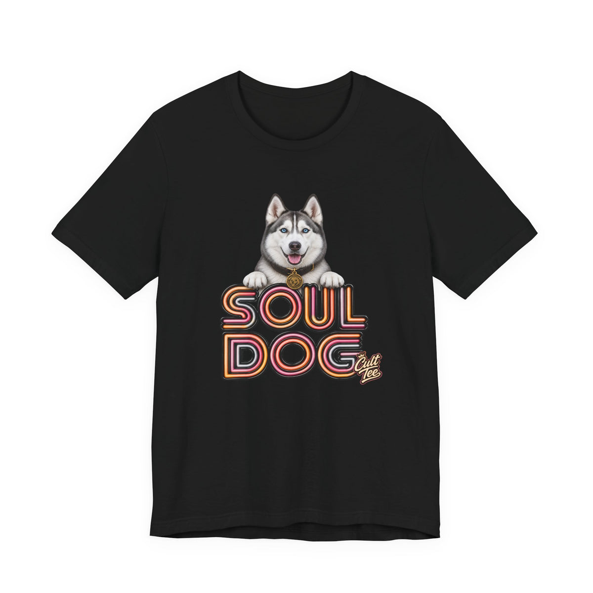 Soul Dog Husky — Unisex Graphic T‑Shirt