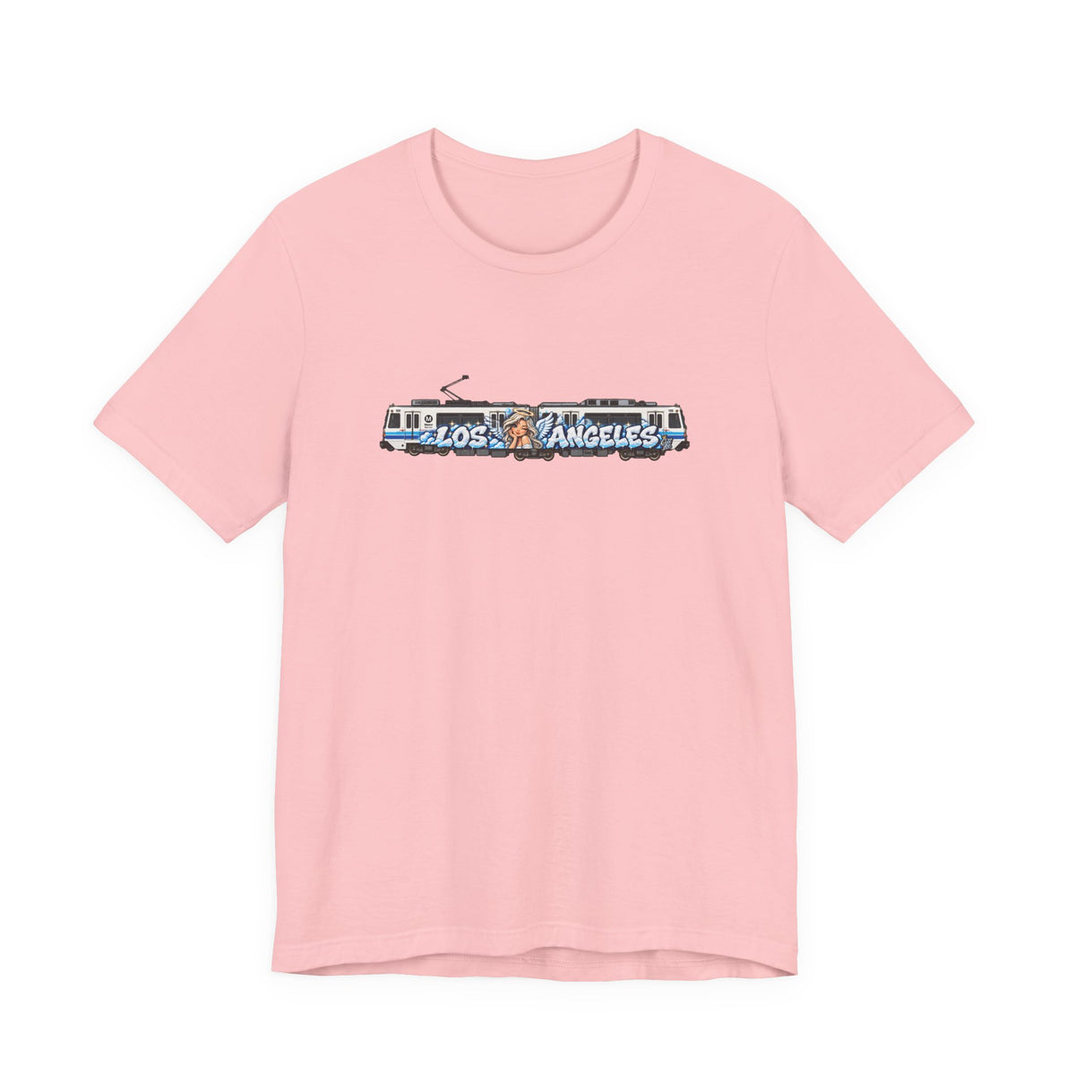 Los Angeles Metro Train Graphic Tee — Unisex Graphic T‑Shirt
