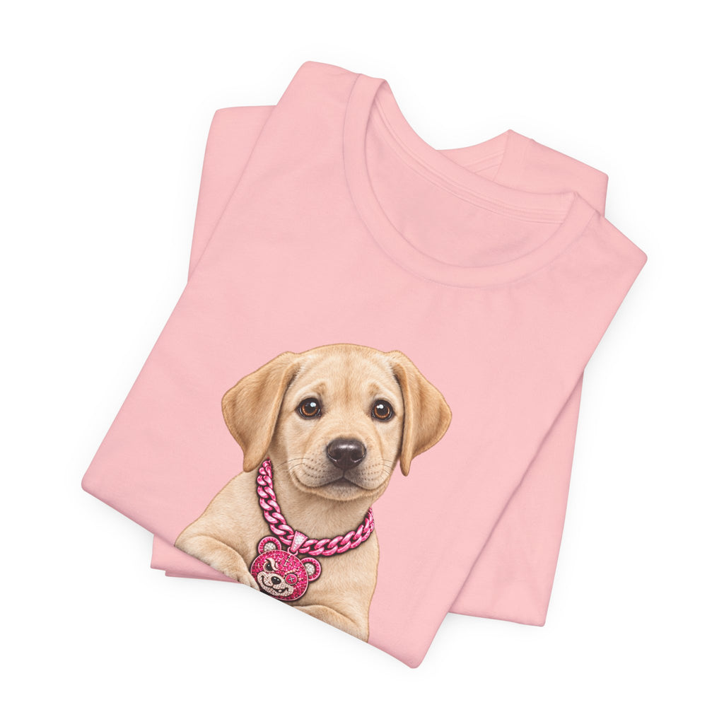 "Trouble" Labrador Puppy Tee — Unisex Graphic T-Shirt