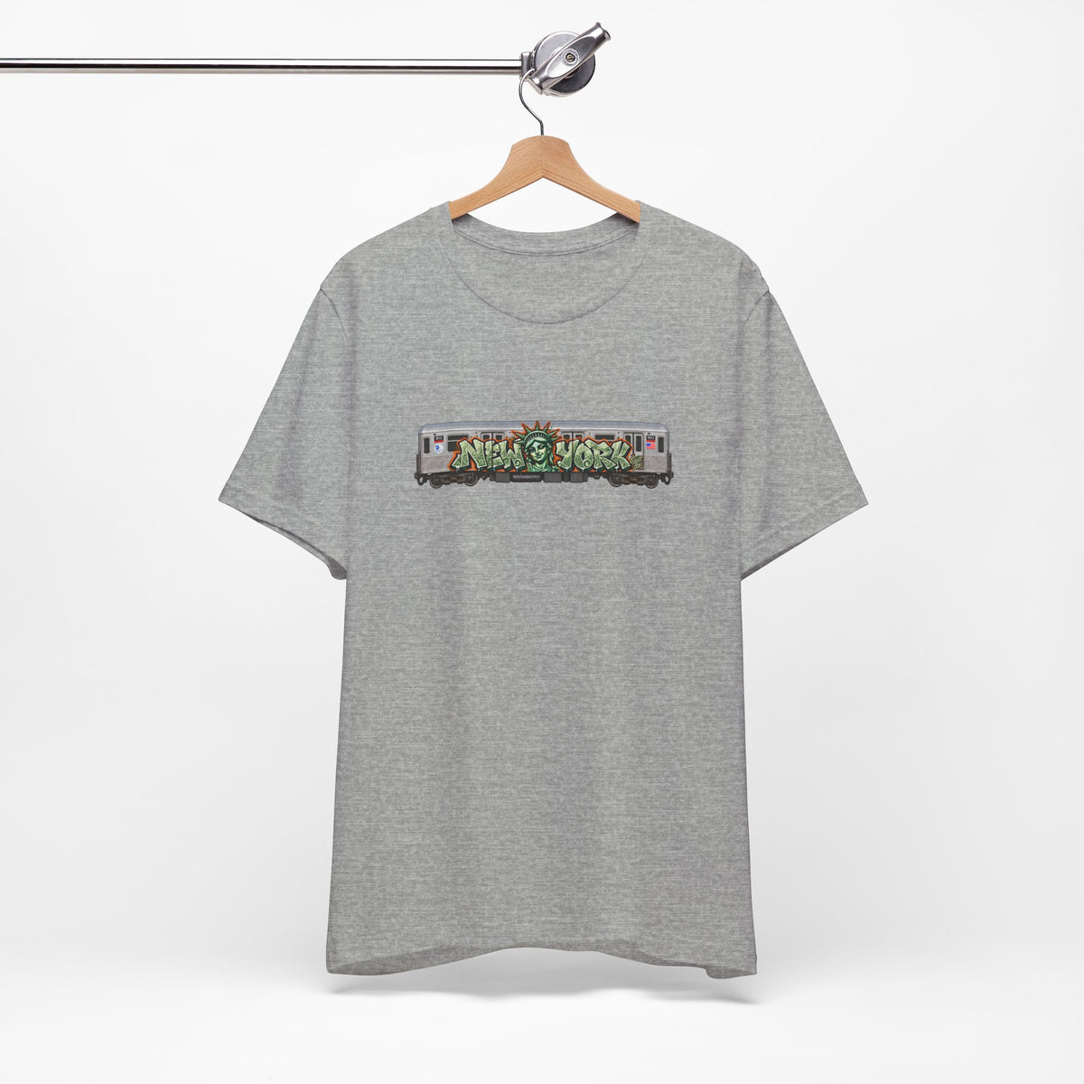 New York Subway Graffiti T‑Shirt — Unisex Urban Street Art Tee