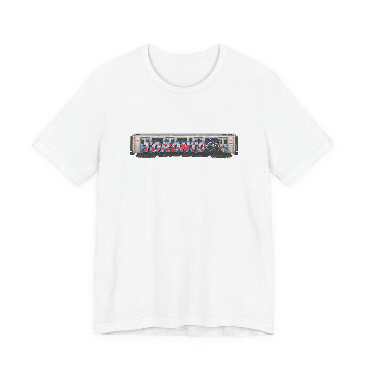 Toronto Train Graphic T-shirt - Unisex Jersey Short Sleeve Tee