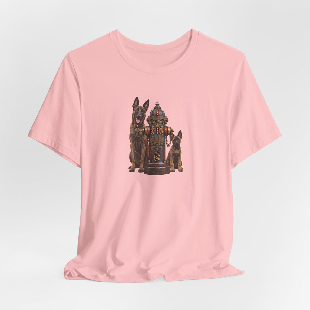 Amsterdam Fire Hydrant - Dutch Shepherd Unisex T-Shirt