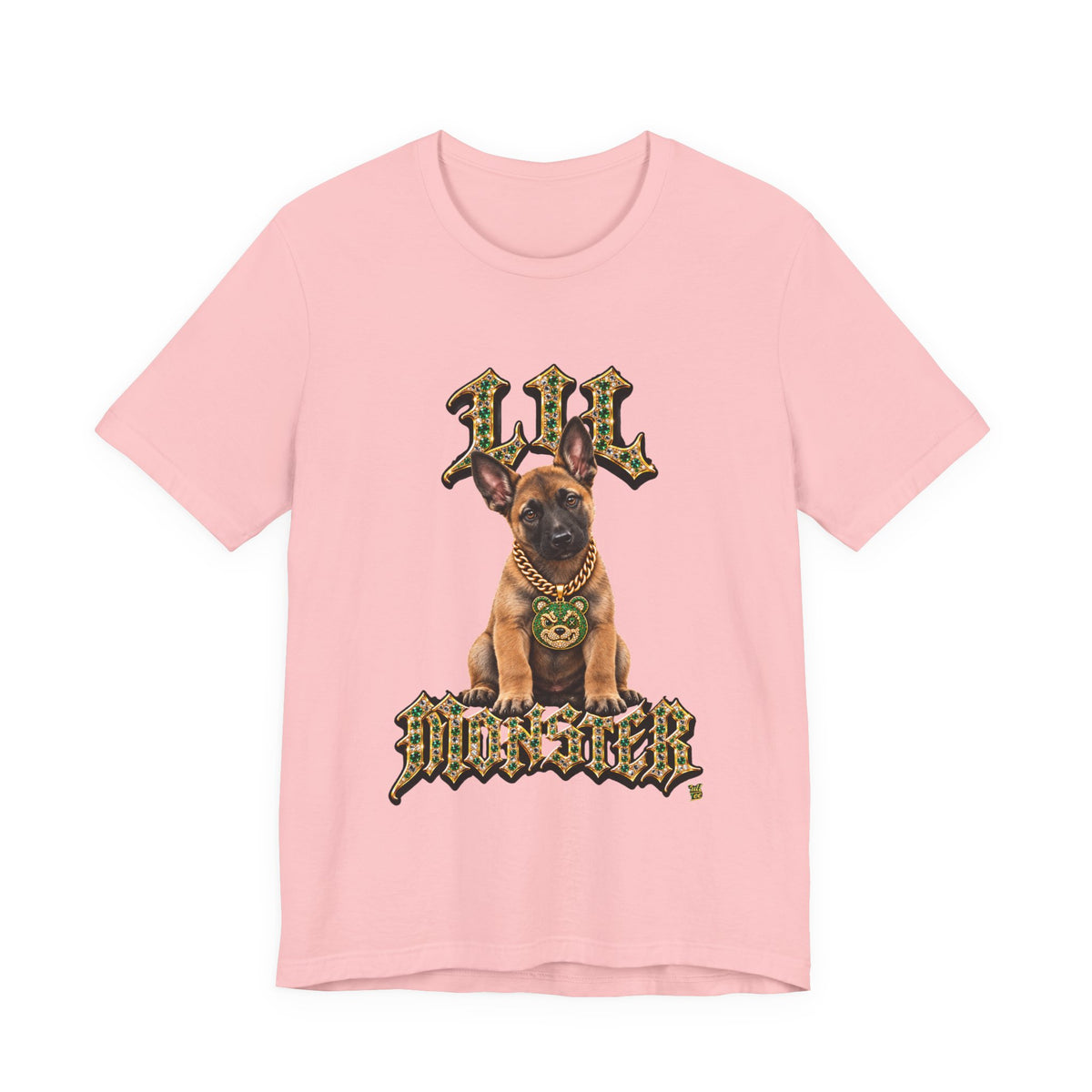 Malinois Puppy 'Lil Monster' T-Shirt — Unisex Graphic T-Shirt