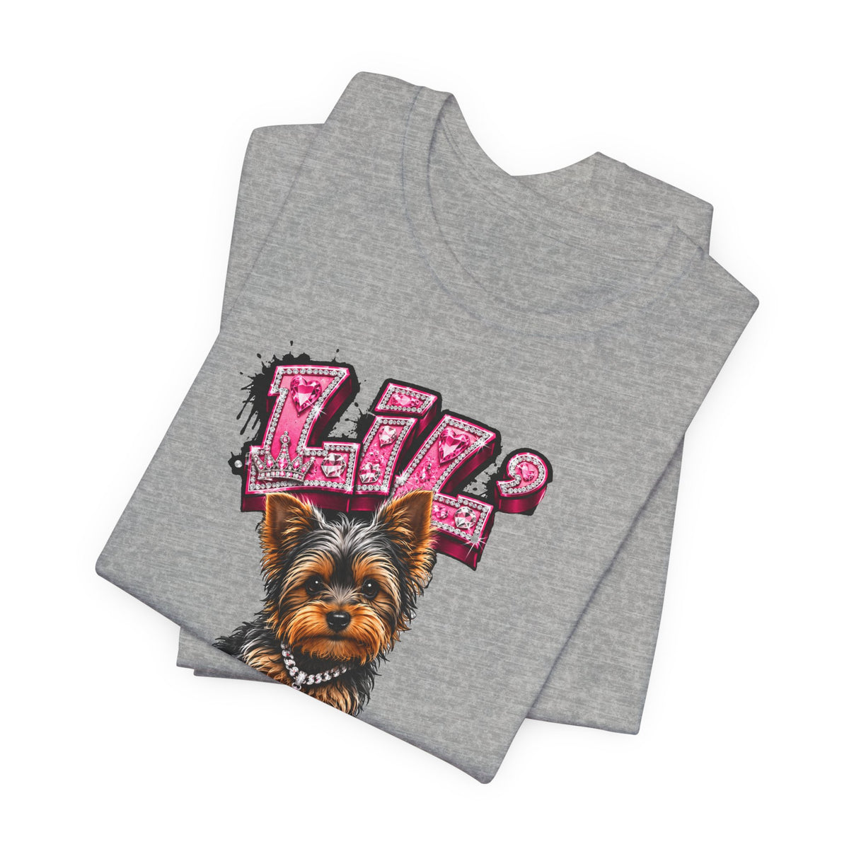 Yorkshire Terrier (Yorkie) Puppy ‘Lil' Crazy’ T-Shirt – Unisex Graphic Tee