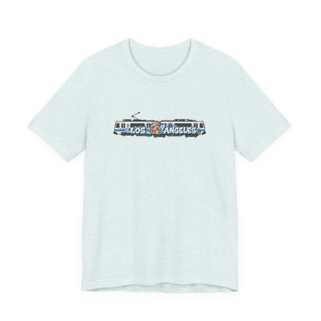 Los Angeles Metro Train Graphic Tee — Unisex Graphic T‑Shirt