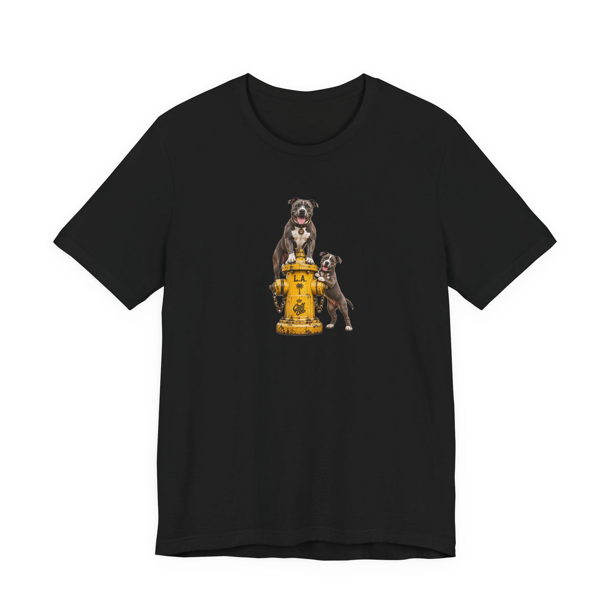 LA Fire Hydrant T-Shirt — Amstaff Unisex T-Shirt