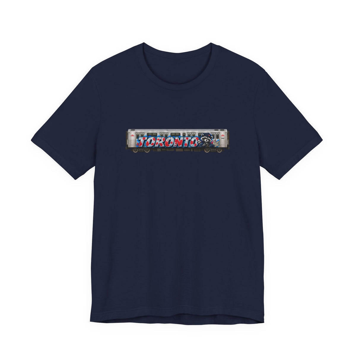 Toronto Train Graphic T-shirt - Unisex Jersey Short Sleeve Tee