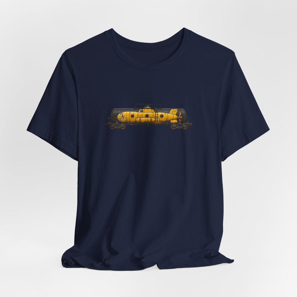 Yellow Submarine Tanker Train Tee — Unisex T-Shirt
