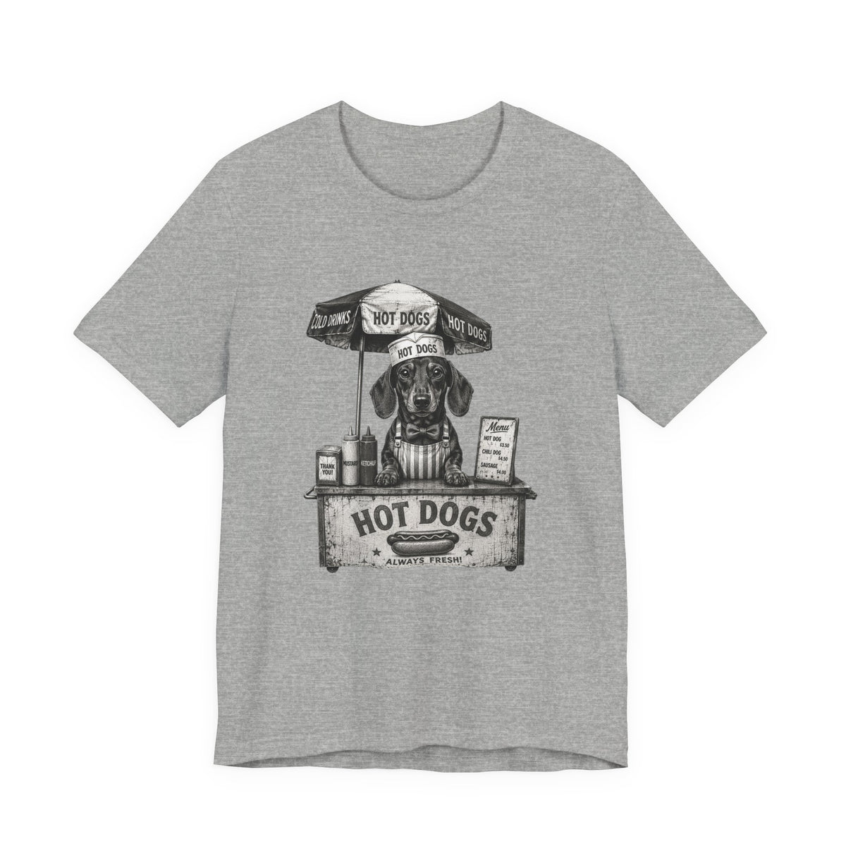 Hot Dog Stand - Dachshund Unisex T-Shirt