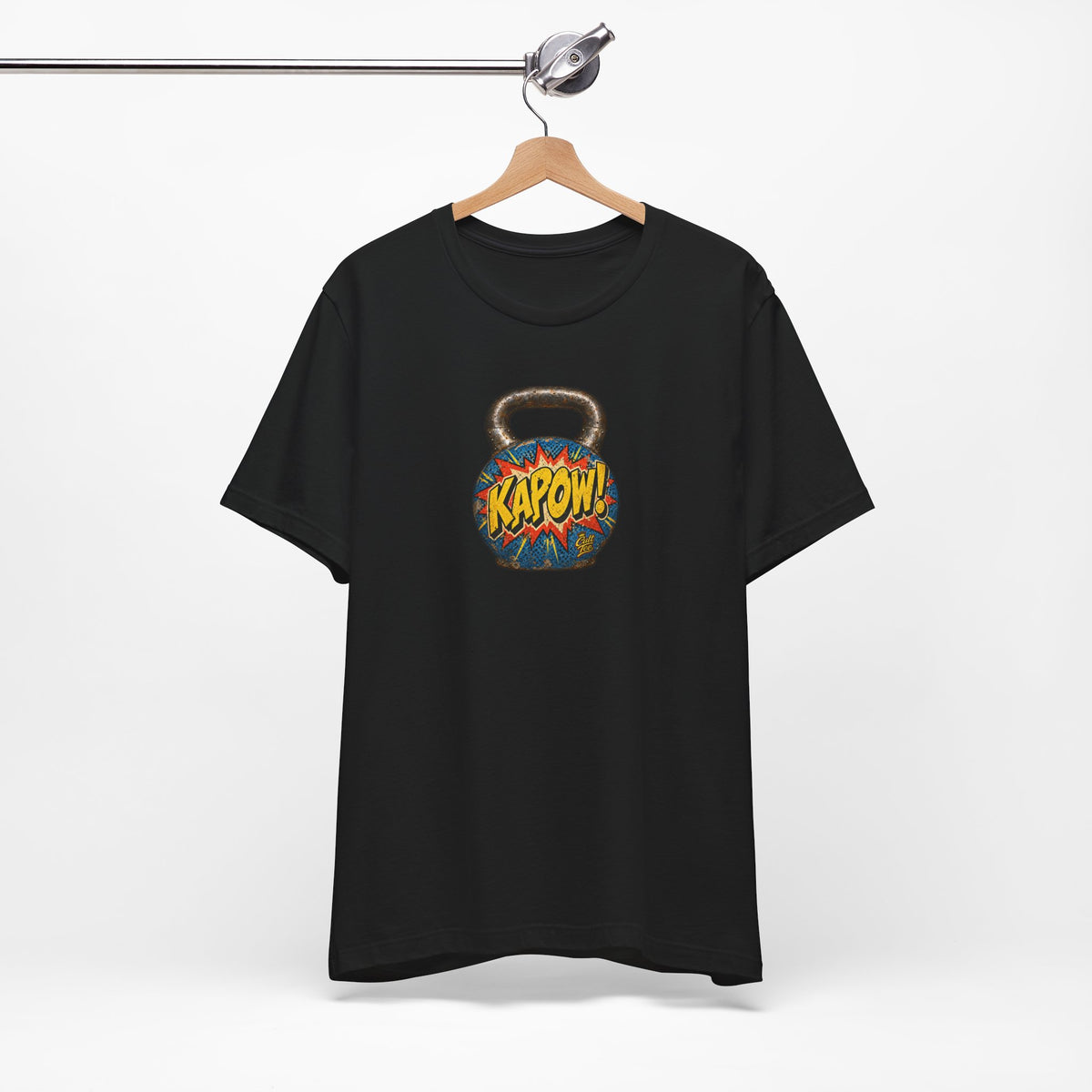 Kettlebell 'KAPOW!' T‑Shirt - Unisex Graphic Tee