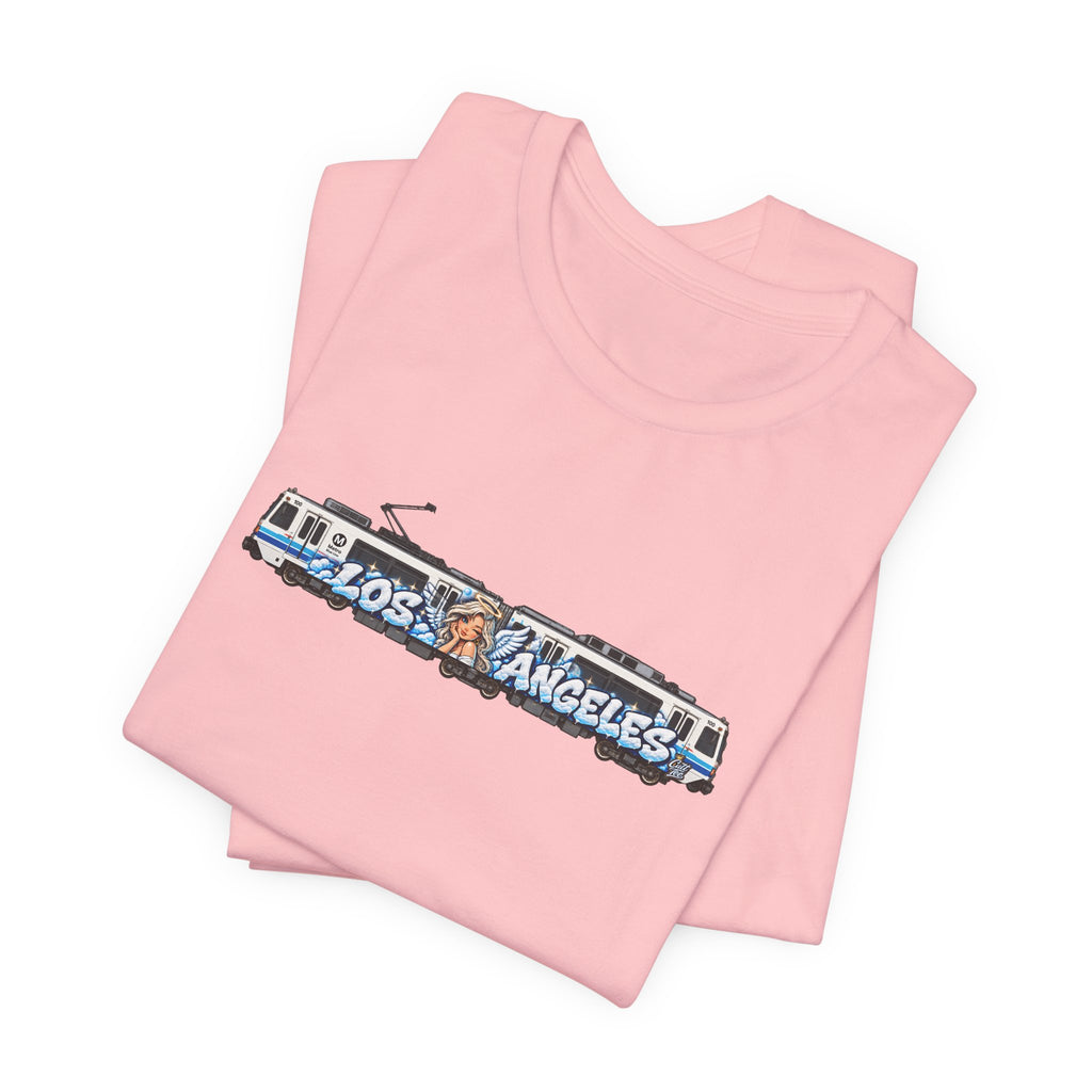Los Angeles Metro Train Graphic Tee — Unisex Graphic T‑Shirt