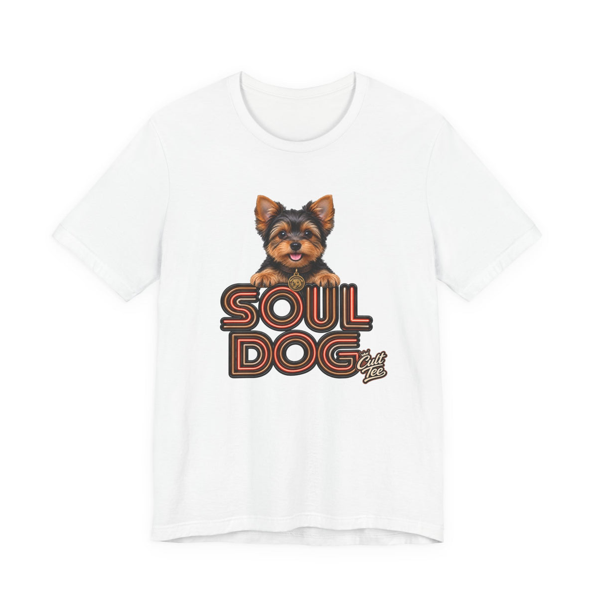 Soul Yorkshire Terrier (Yorkie) Puppy — Unisex Graphic T-Shirt